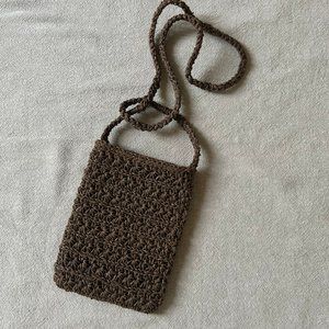 Handmade Crochet Small Cross Body Bag